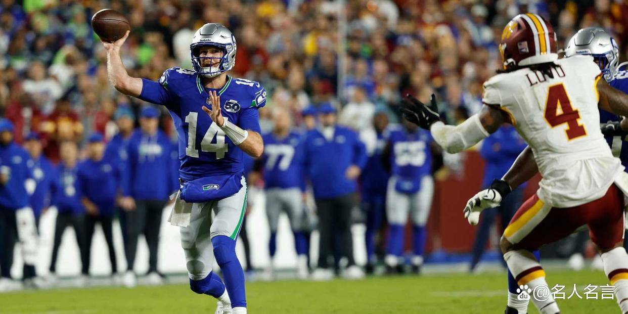 9周赛罢,NFL十大MVP热门候选:海鹰两将入选,小马跑卫居首