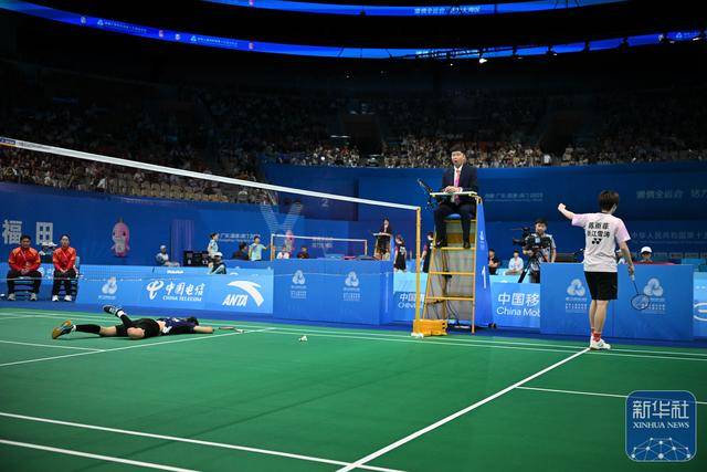 全运会|陈雨菲晋级羽毛球女单半决赛