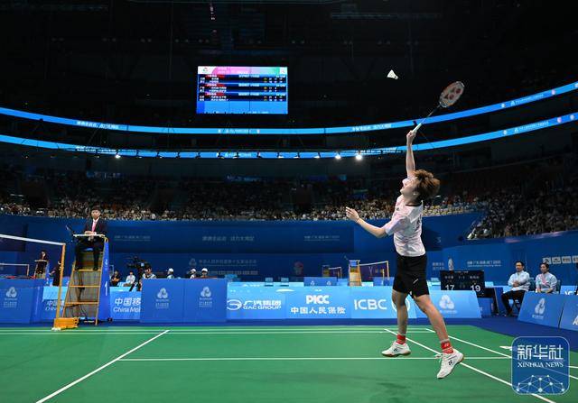 全运会|陈雨菲晋级羽毛球女单半决赛
