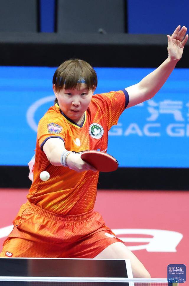 全运会|孙颖莎晋级乒乓球女单决赛
