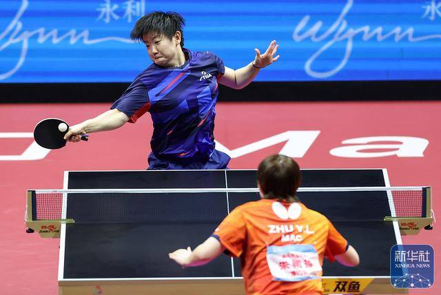 全运会|孙颖莎晋级乒乓球女单决赛