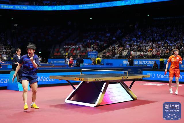 全运会|孙颖莎晋级乒乓球女单决赛