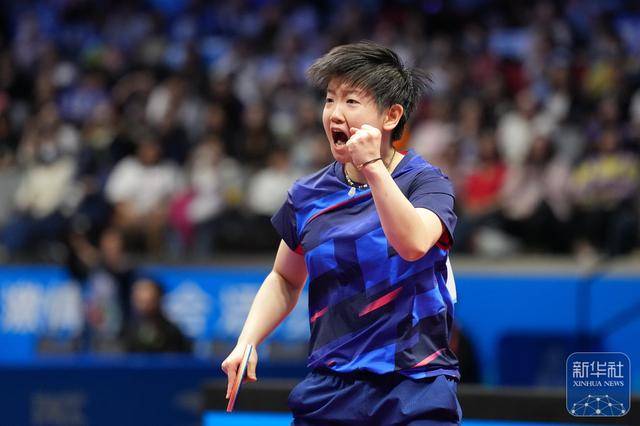全运会|孙颖莎晋级乒乓球女单决赛