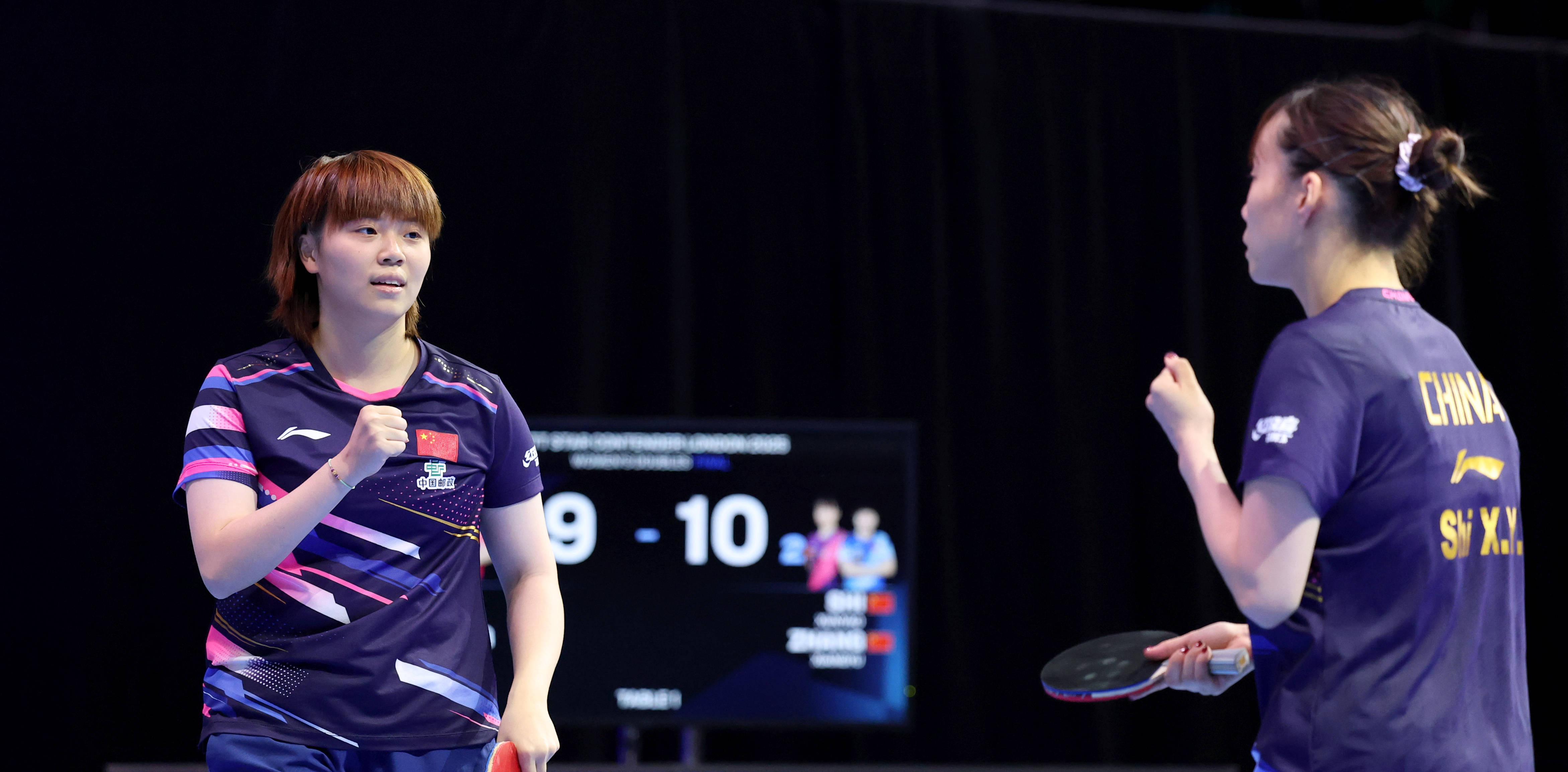WTT伦敦球星挑战赛：石洵瑶/张翔宇女双夺冠