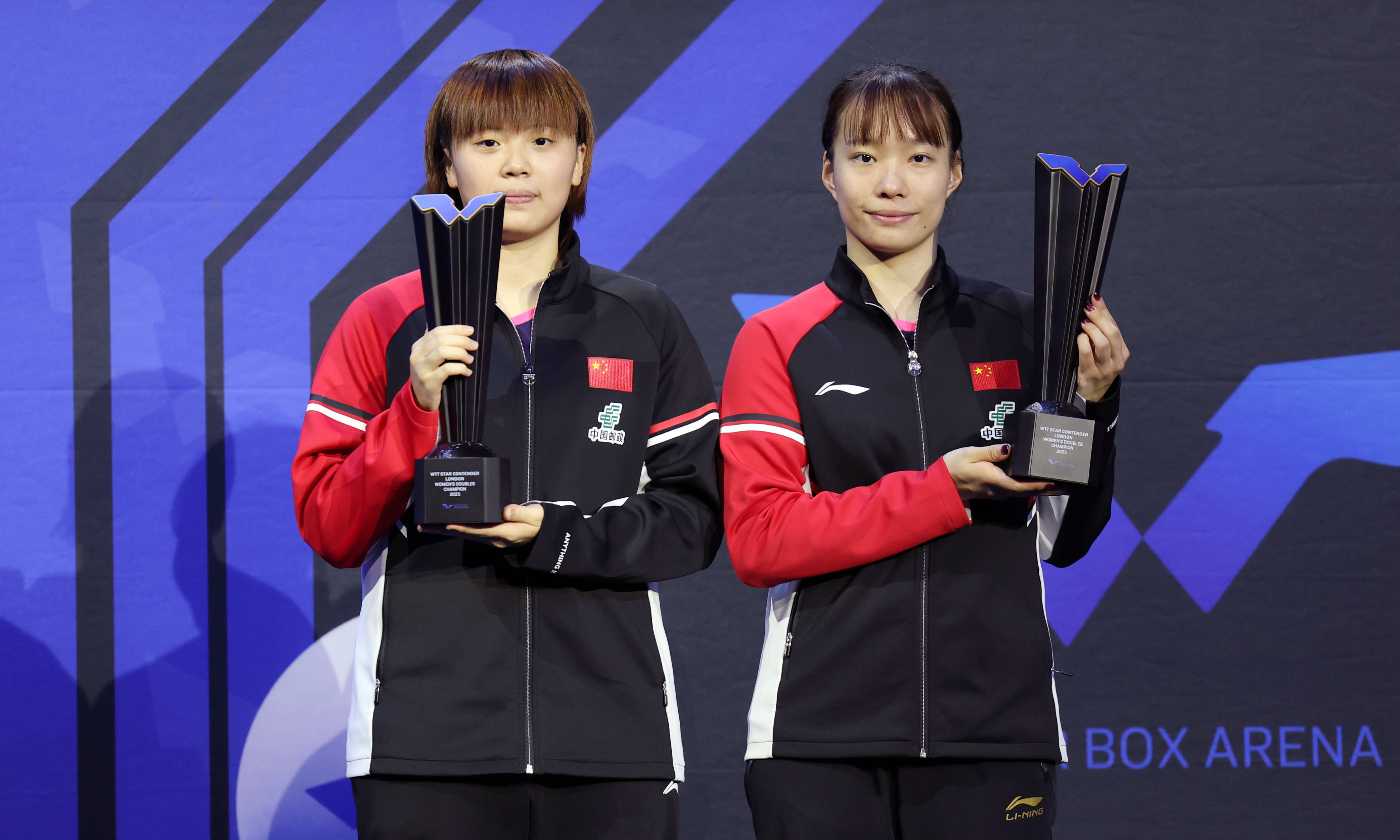 WTT伦敦球星挑战赛：石洵瑶/张翔宇女双夺冠