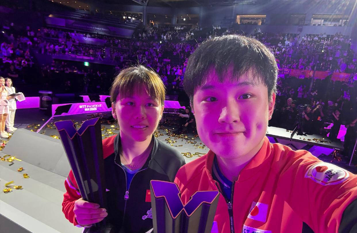 王曼昱击败张本美和,林诗栋战胜张本智和,两场比赛胜负均有合理可能性