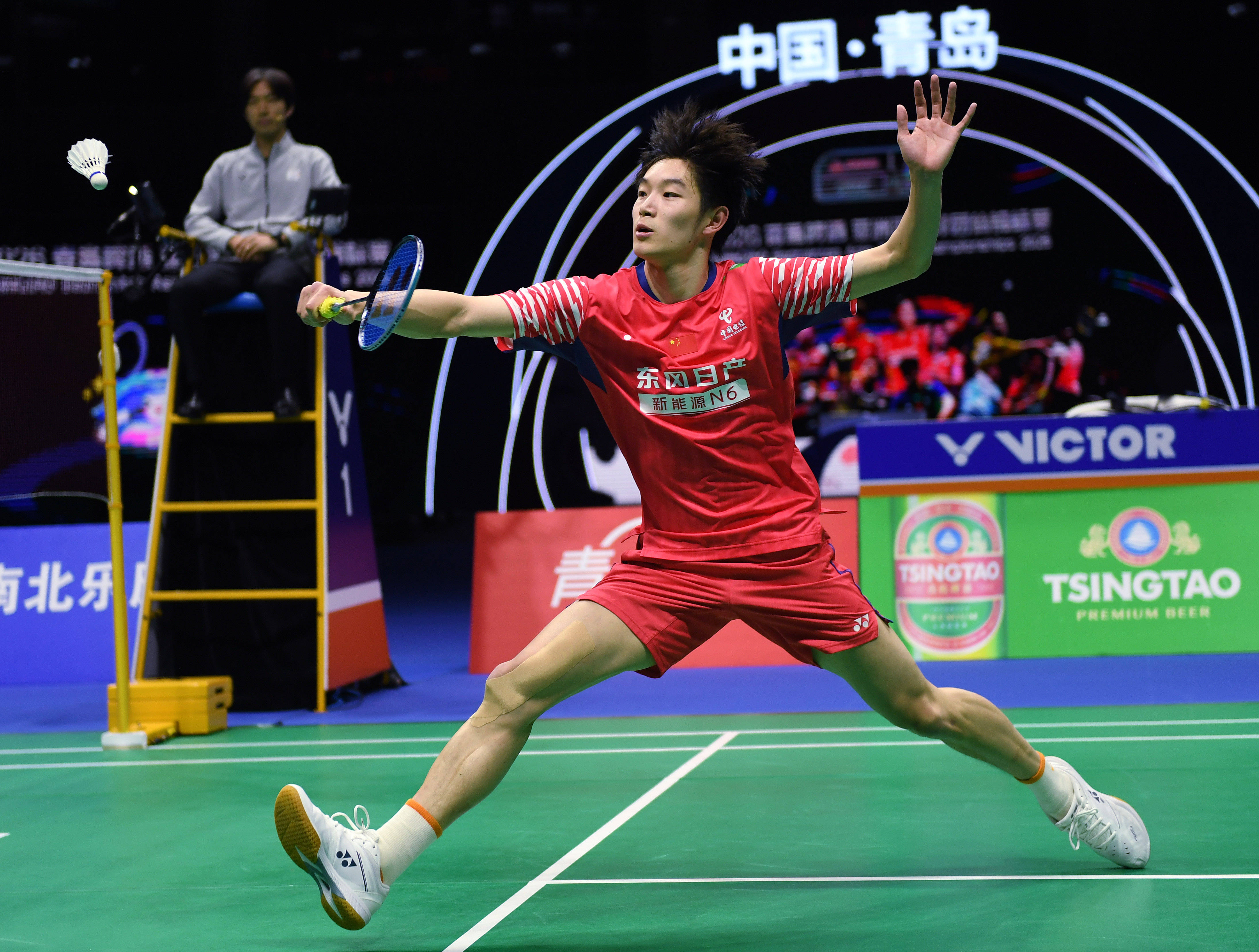 (体育)羽毛球——2026亚洲团体锦标赛:中国获得男子团体亚军