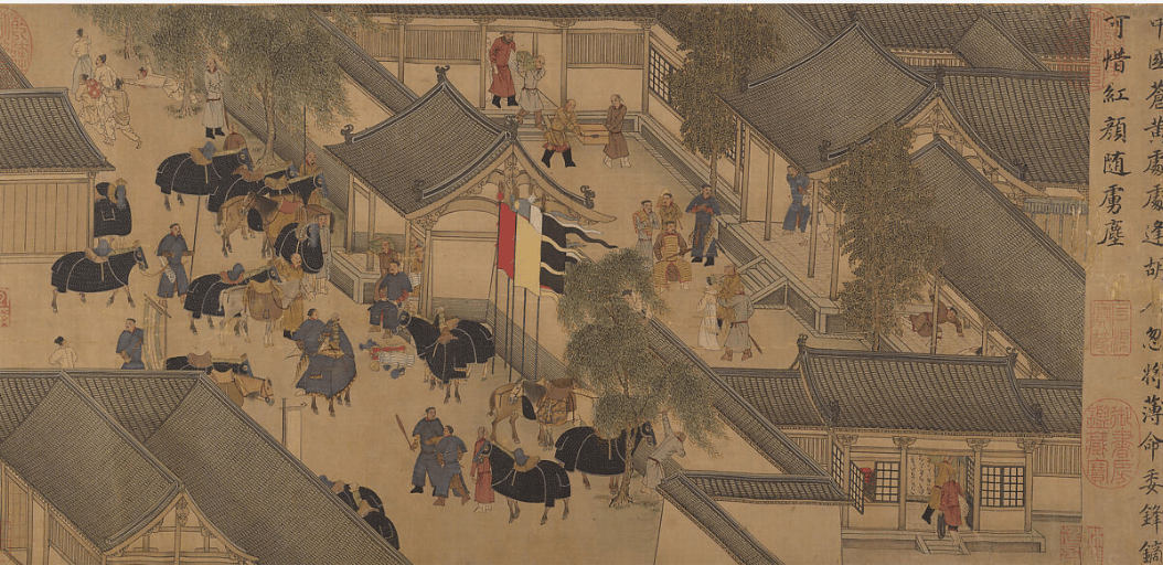 纽约大都会博物馆展出米芾长卷，6米行书展现“风樯阵马”